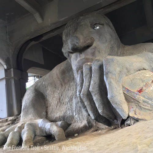 the Fremont Troll