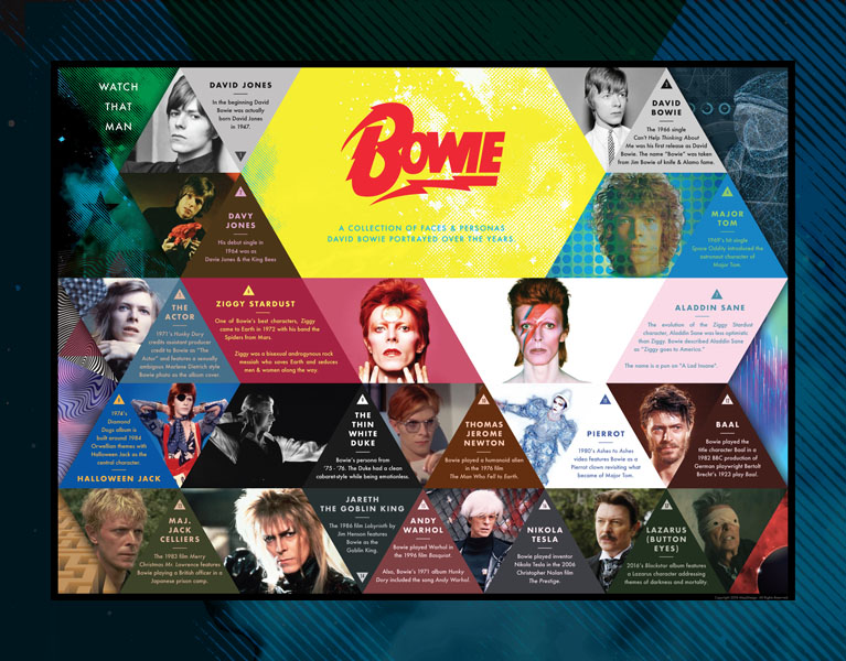 Bowie information design