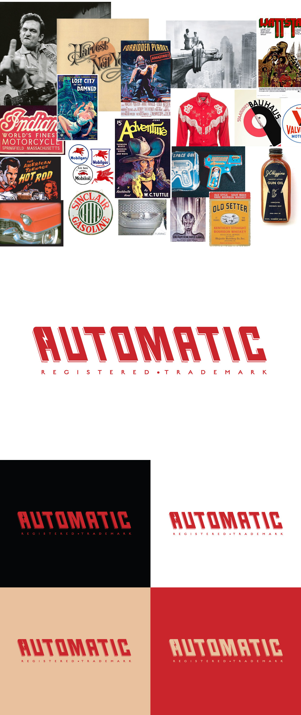 Automatic branding work